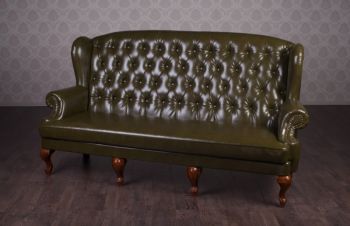 Кожаный диван Терри для кабинета, Киев