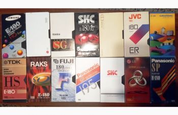 Видеокассеты VHS Е &ndash; 180 с записью, Киев