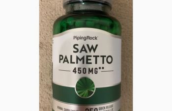 Здоровья простаты Saw Palmetto, 450 мг, 250 капсул, США, Тернополь