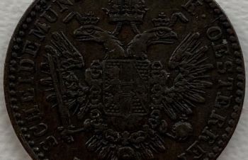Австро Венгрия 1/2 крейцера 1851 год СОХРАН! 633, Ковель