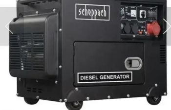 Дизельний генератор Scheppach DGS5500 з електростартером та АВР, Киев
